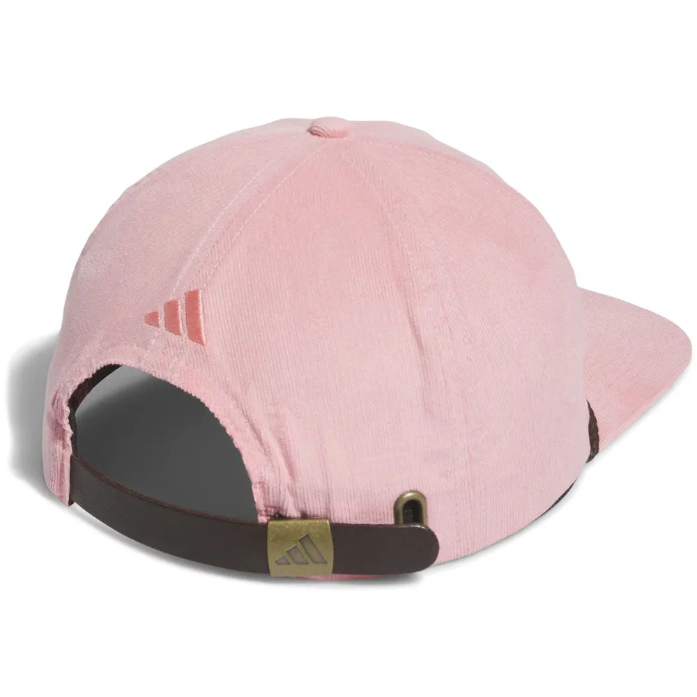 adidas 'Sunday Pins' Corduroy Cap - Semi Pink Spark