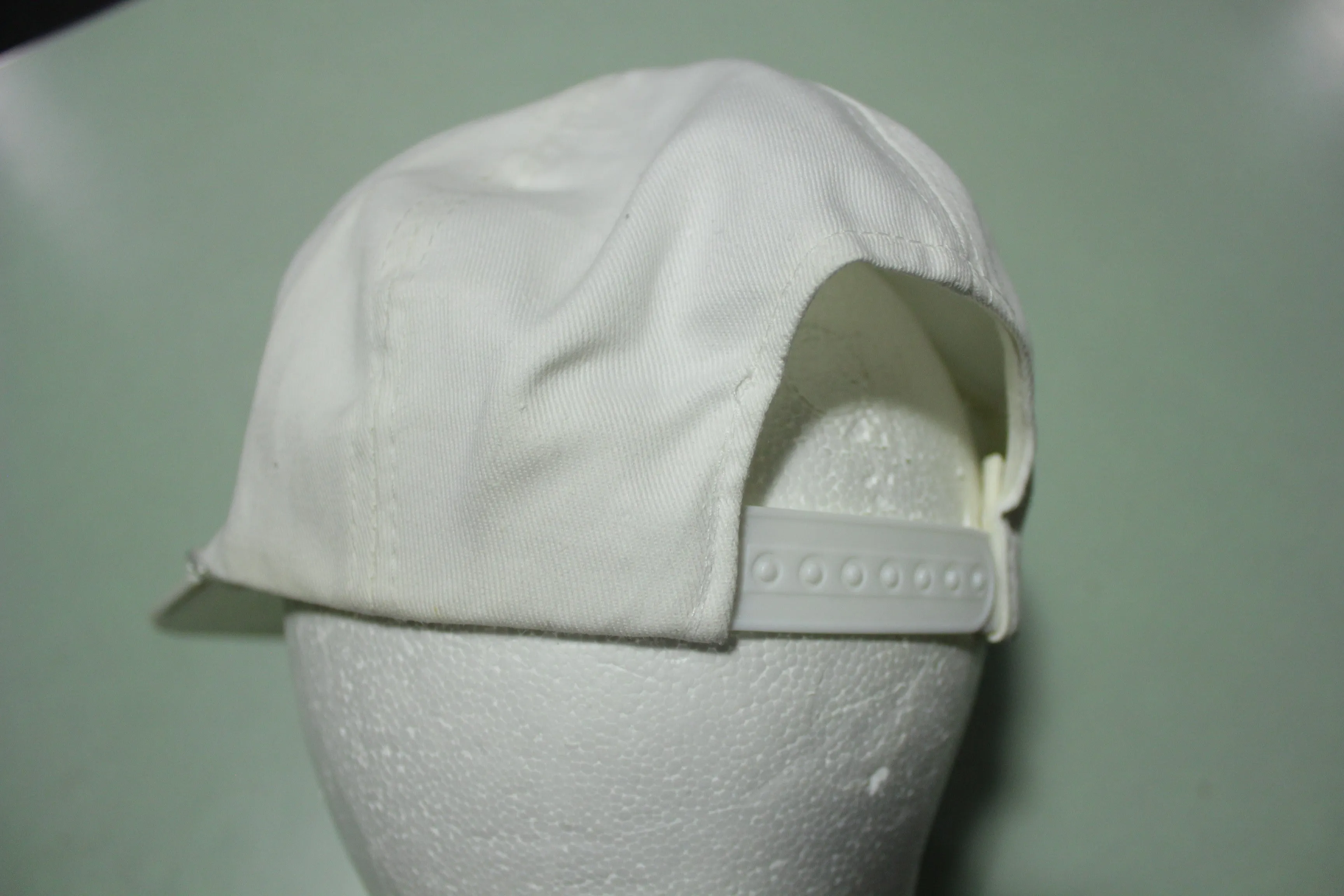 Alaska Skagway Vintage White 80's Adjustable Snap Back Hat