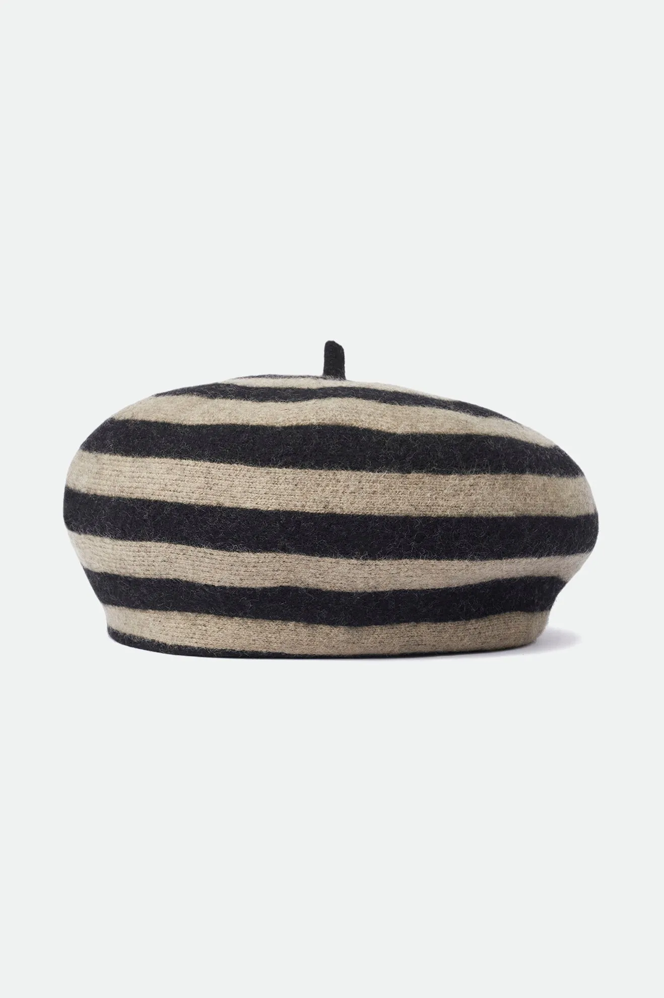 Audrey Beret - Twig/Black Stripe