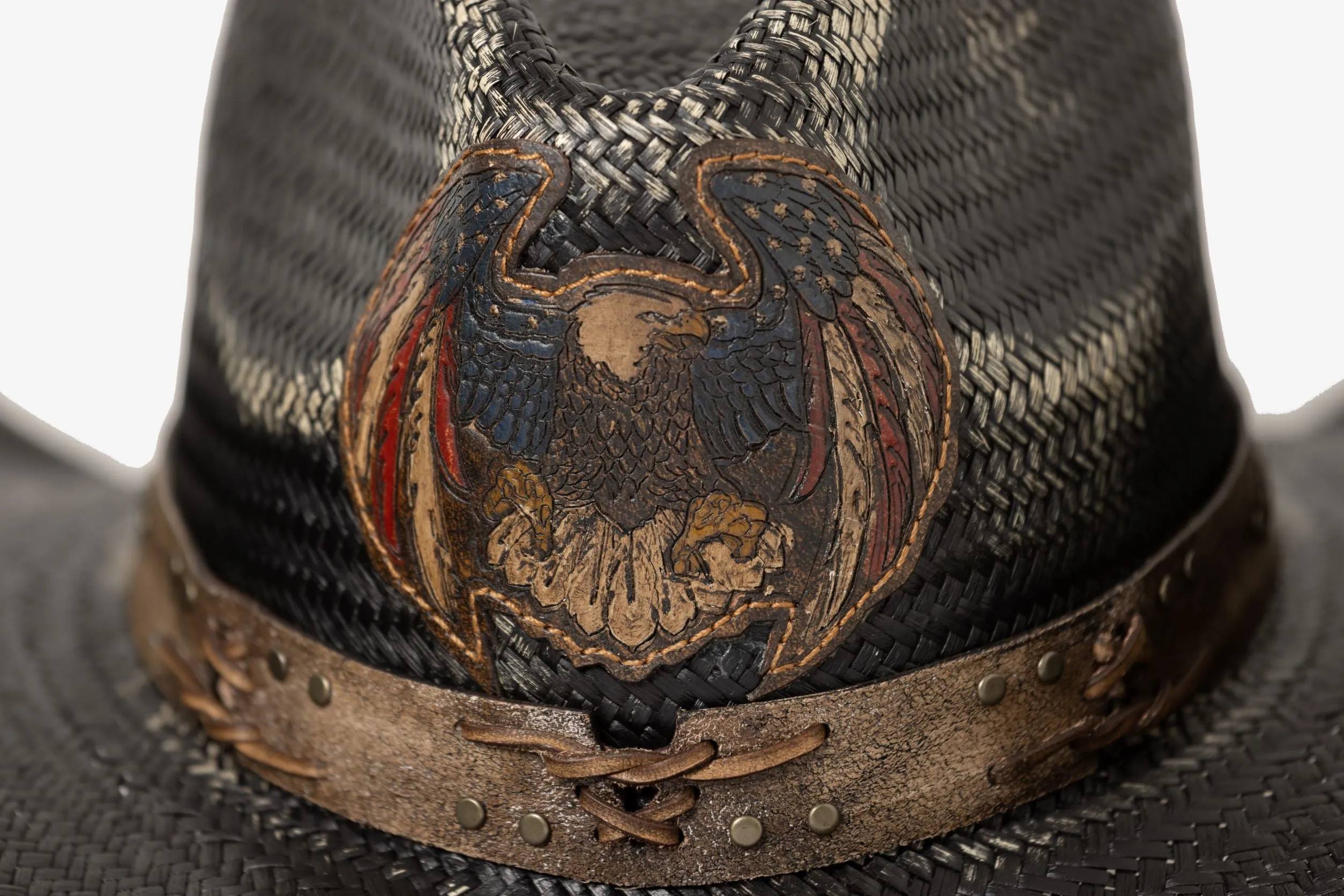 Austin Dusty Eagle Straw Hat