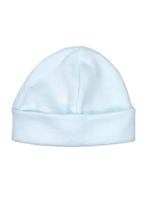 Blue Round Early Baby Hat