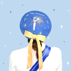 Blue stars Beret