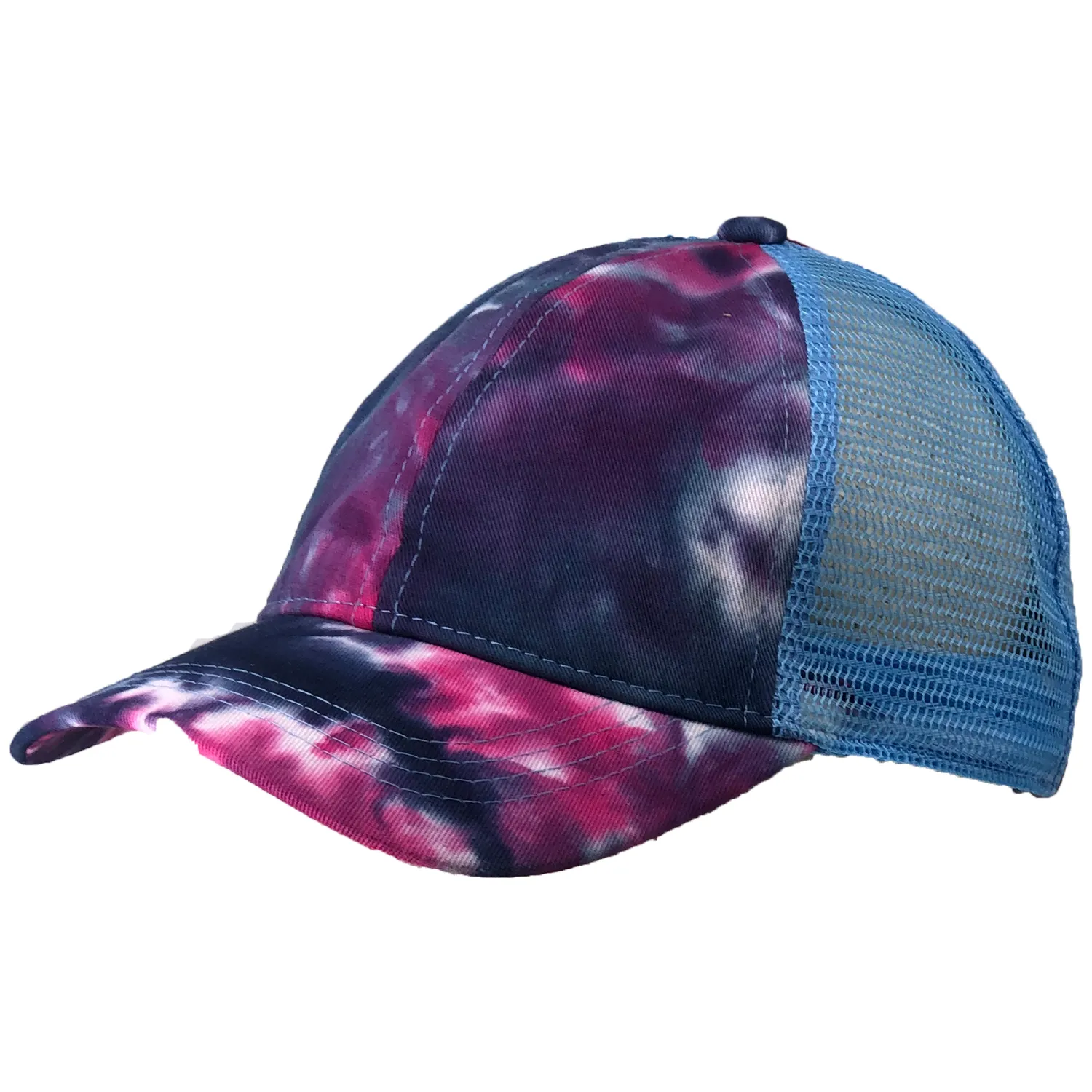 BT-2164 C.C Pony Caps Navy Tie Dye