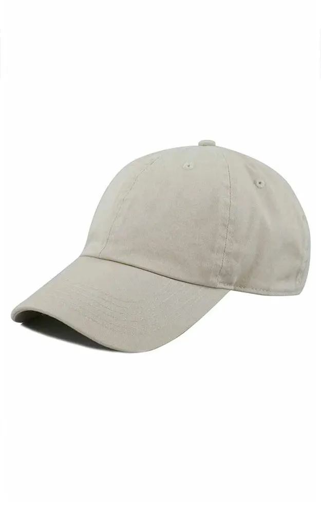 DBH140 Newhattan 100% Cotton Solid Baseball Caps