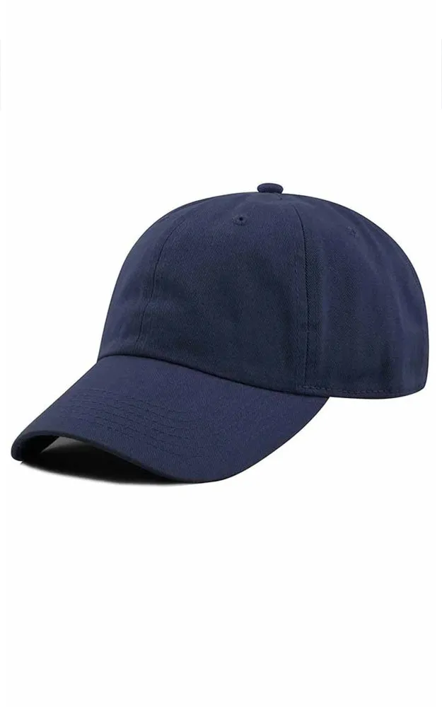 DBH140 Newhattan 100% Cotton Solid Baseball Caps