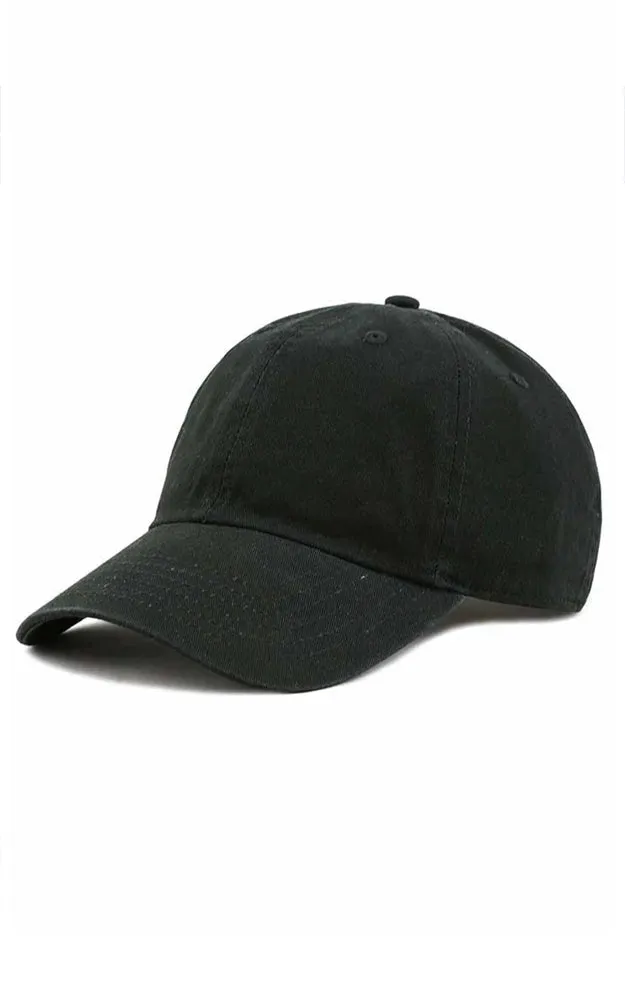 DBH140 Newhattan 100% Cotton Solid Baseball Caps