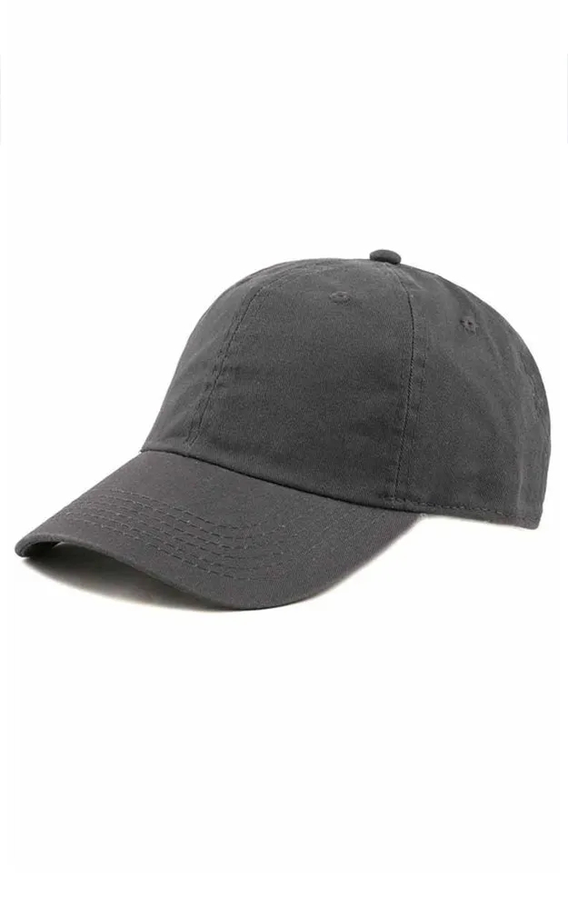 DBH140 Newhattan 100% Cotton Solid Baseball Caps