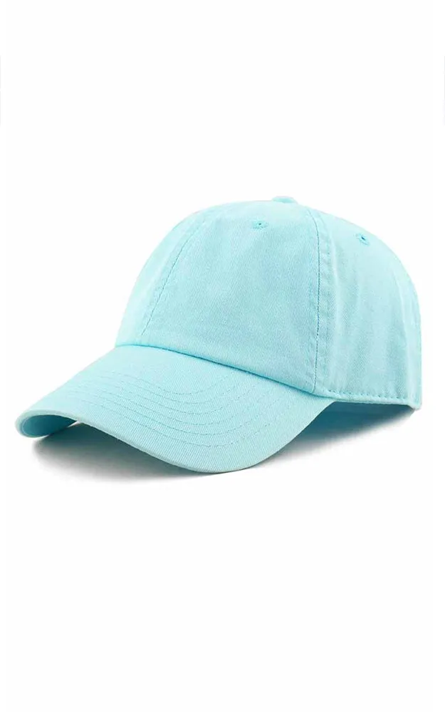 DBH140 Newhattan 100% Cotton Solid Baseball Caps