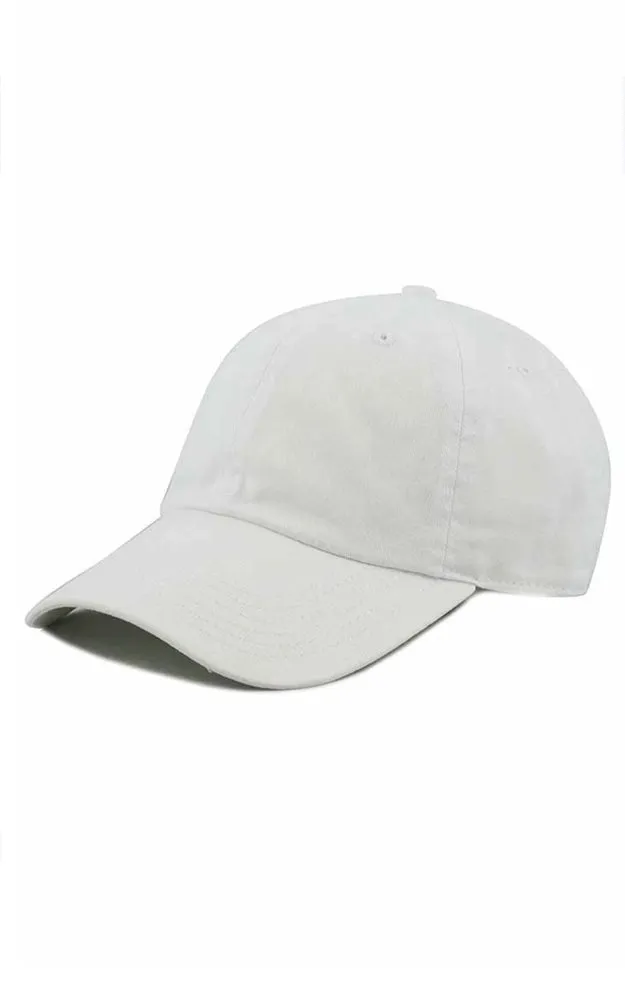 DBH140 Newhattan 100% Cotton Solid Baseball Caps