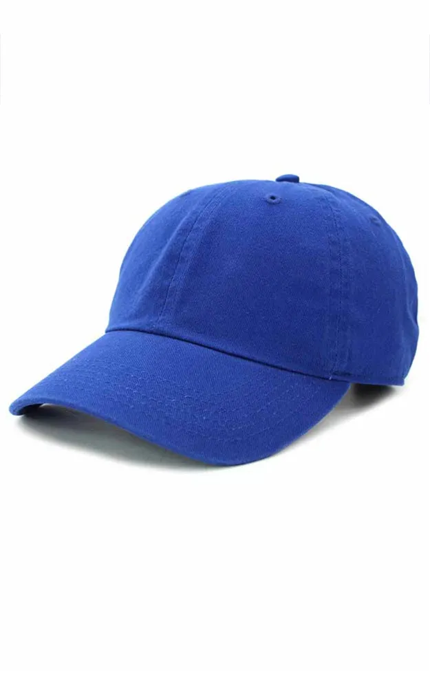 DBH140 Newhattan 100% Cotton Solid Baseball Caps