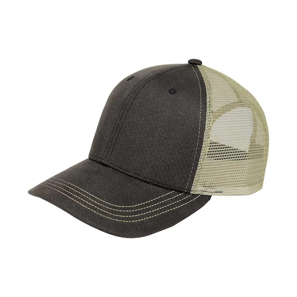 Deluxe Waxed Cotton Trucker Cap