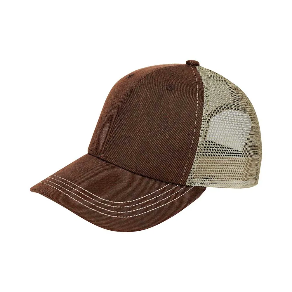 Deluxe Waxed Cotton Trucker Cap