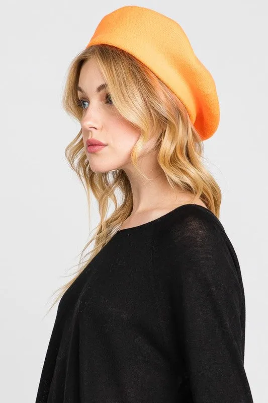 French Girl Fashion Beret