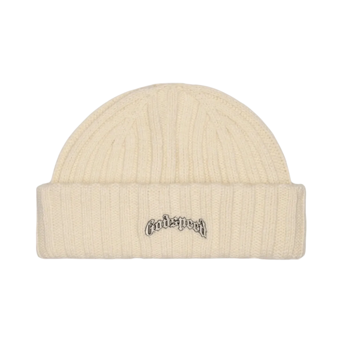 GodSpeed OG Logo Emblem Beanie - Cream