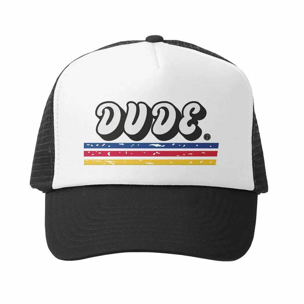 Grom Squad - DUDE Toddler Trucker Hat