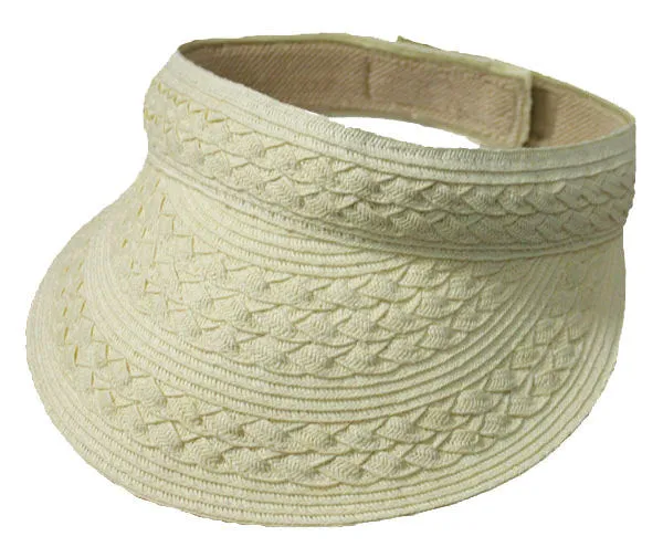 Jeanne Simmons - Paper Braid Visor