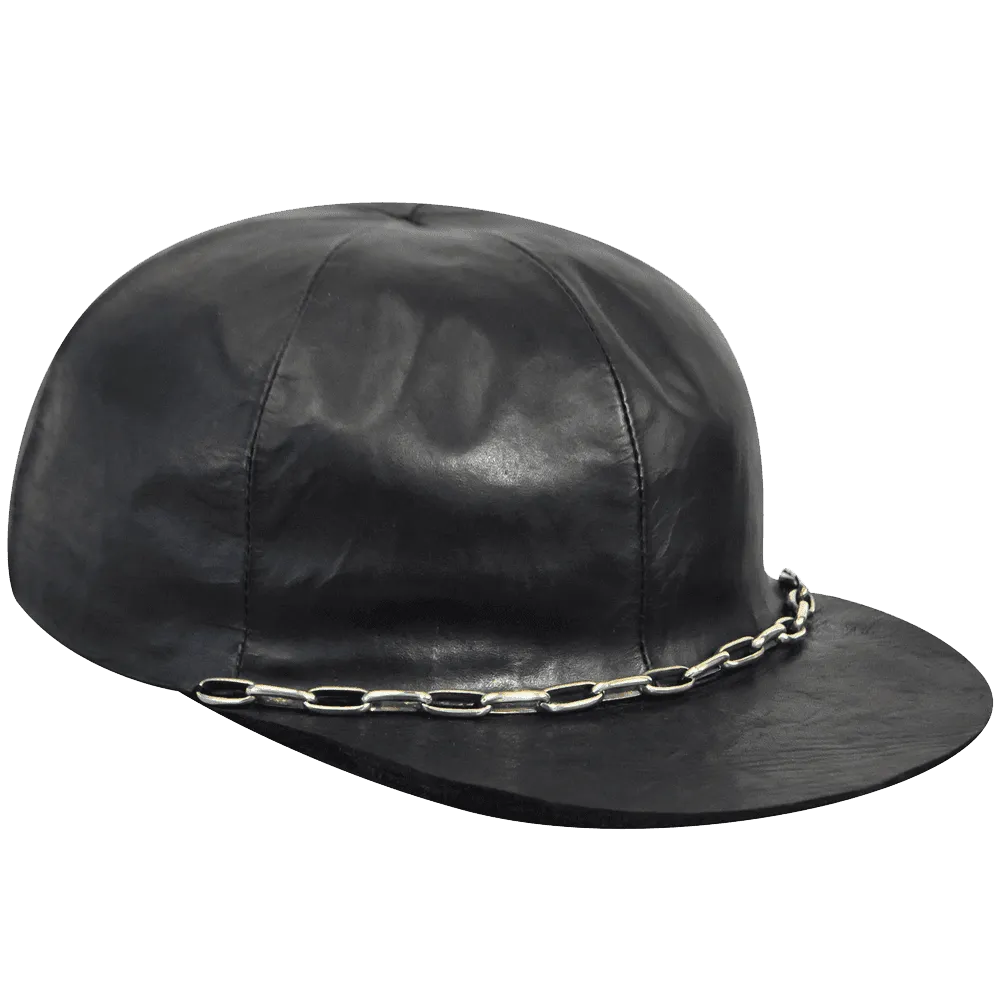 Leather Pit Cap