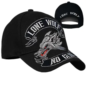 Lone Wolf No Club Baseball Cap