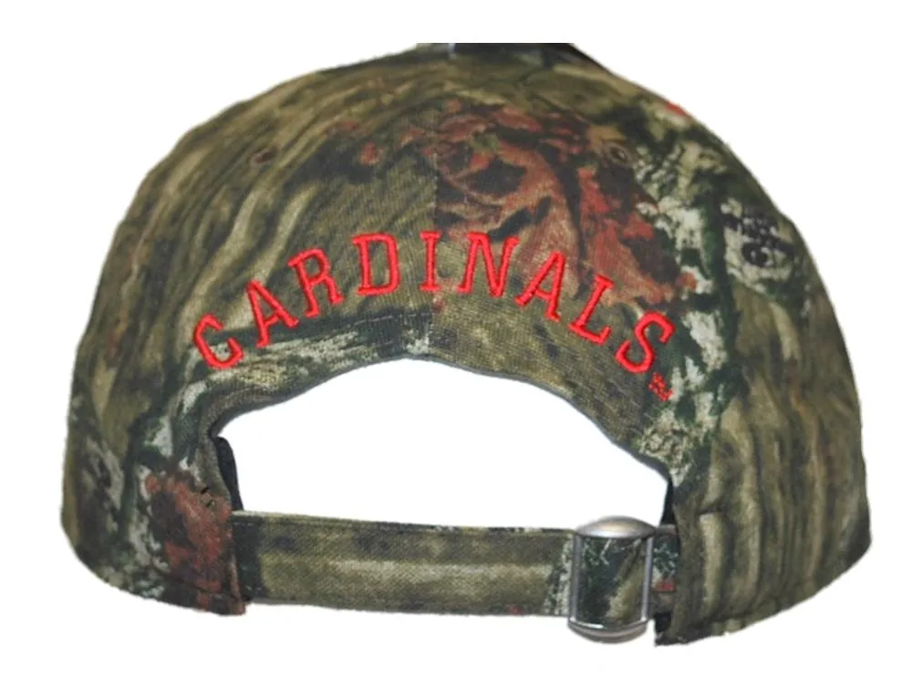 Louisville Cardinals OC Sports Mossy Oak Camo Adjustable Hat Cap