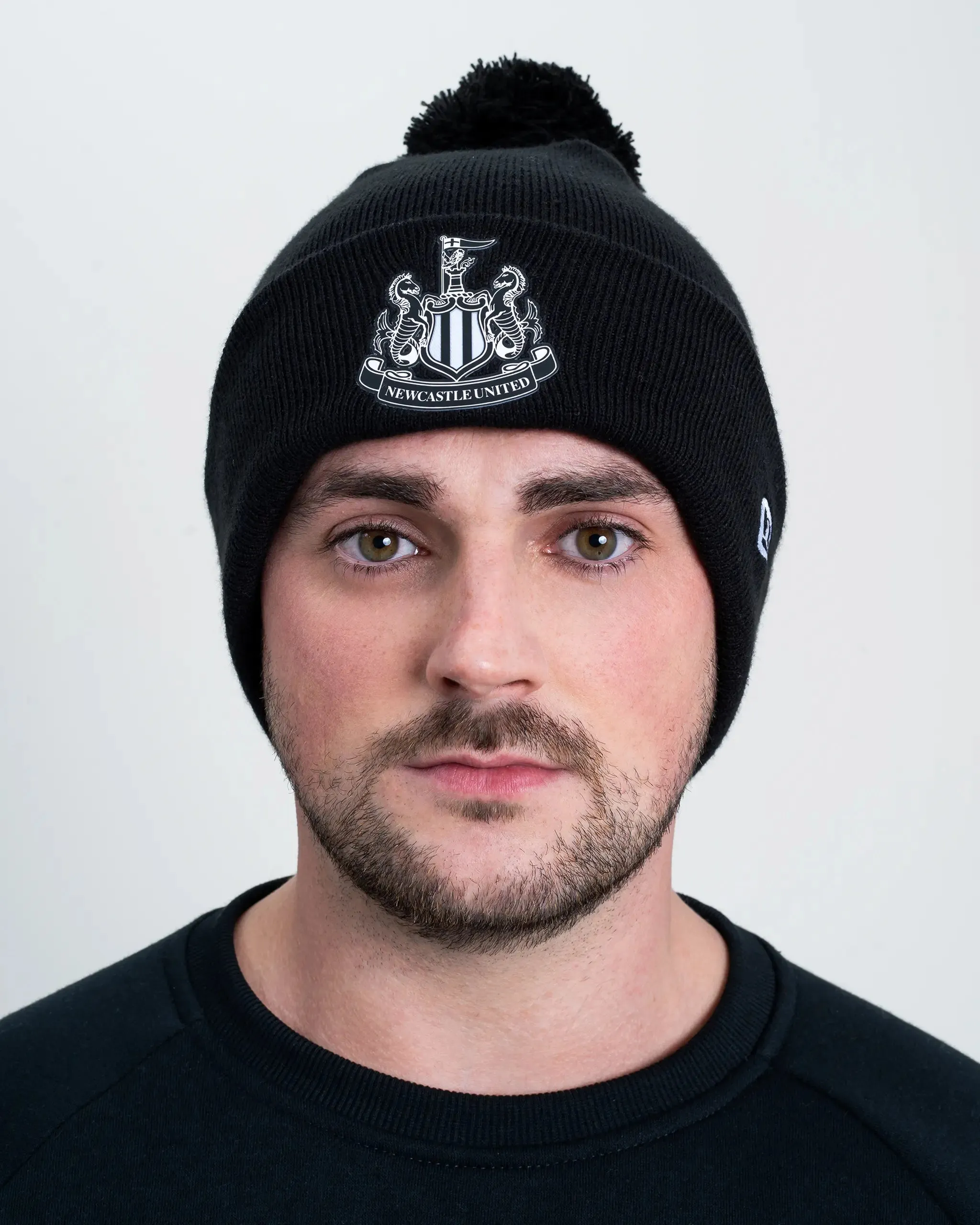 Newcastle United New Era Monochrome Cuff Beanie