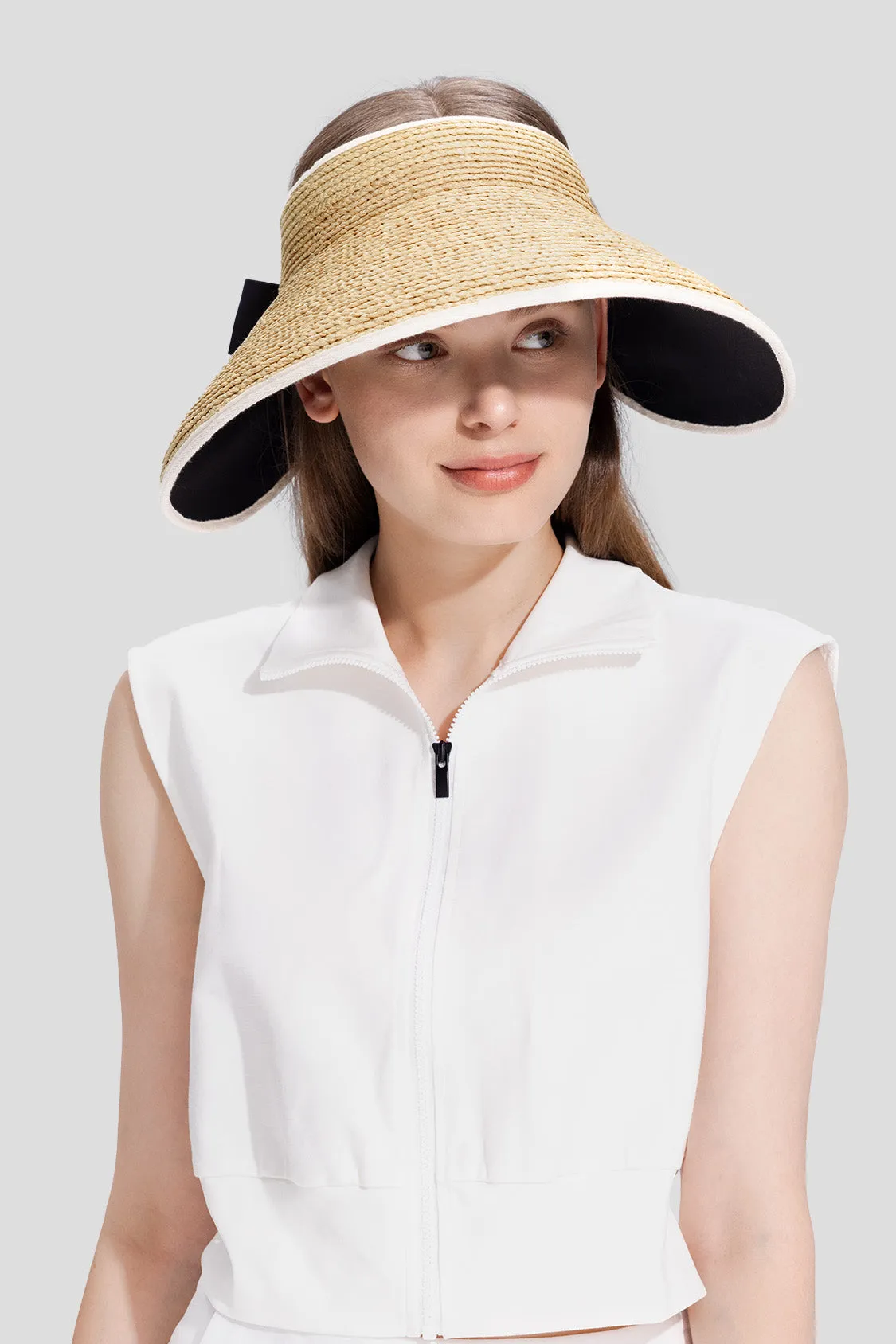 Oasys - Women's SunShield Straw Hat UPF50 