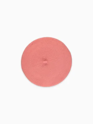 Pink Kids Wool Beret