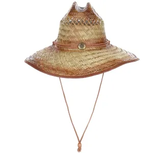 Printed Rush Straw Hat (2 Colors)