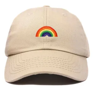 Rainbow Embroidered Ball Cap