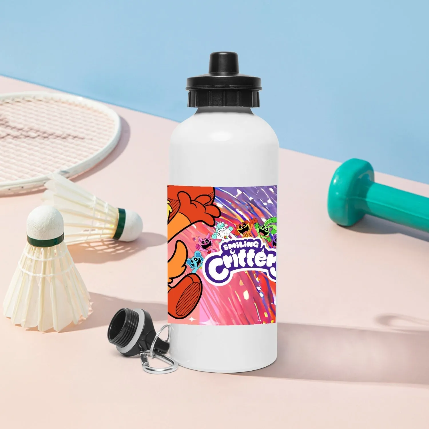 Smiling Critters Steel Sports Bottle