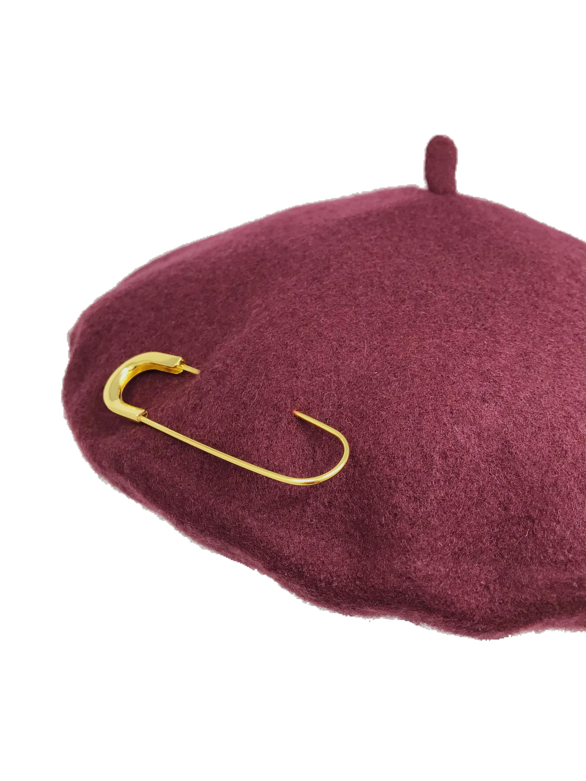 Sofia beret burgundy