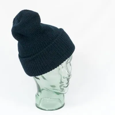 Standard Acrylic Watch Hat. New. Navy Blue.