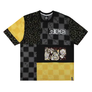 Straw Hats Patchwork Gold Tee