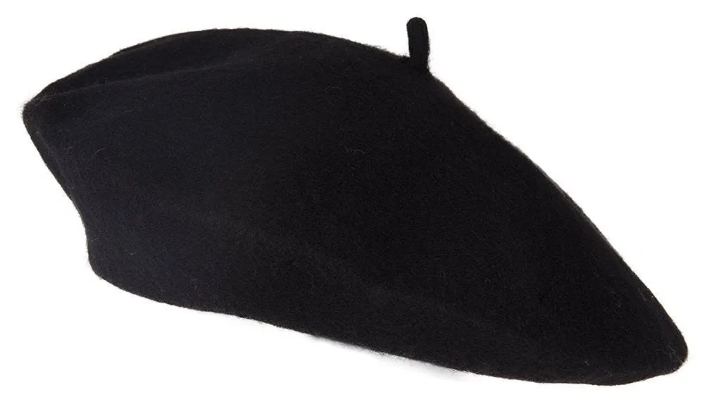 TopHeadwear Wool Blend French Bohemian Beret