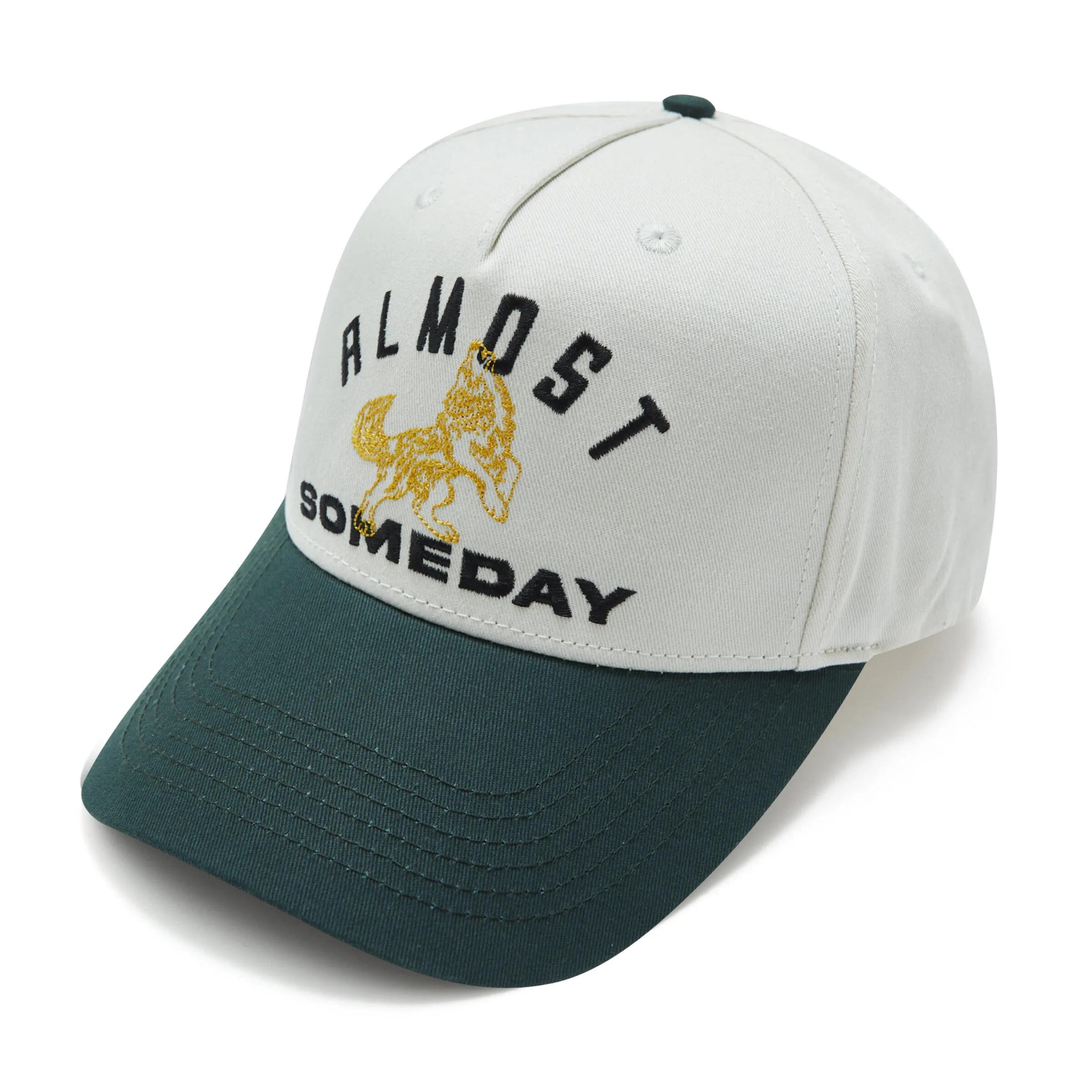 Wolves Snapback Hat Cream